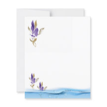 Flache Papierblätter