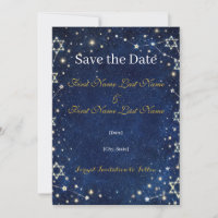 Flache Save The Date Karte