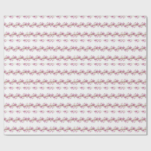 Flache Save The Date Karte Geschenkpapier