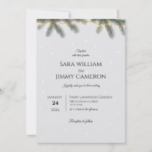 Flache Save-The-Date-Karte