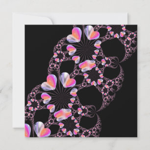 Flache Urlaubskarte Feiertagskarte