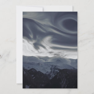 Flache Weihnachtskarte 13 cm x 18 cm Feiertagskarte