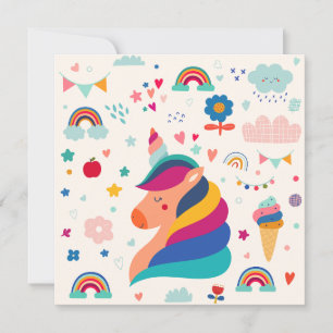 Flache Weihnachtskarte Feiertagskarte