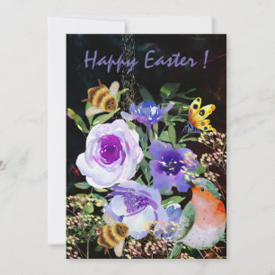 Flache Weihnachtskarte Feiertagskarte