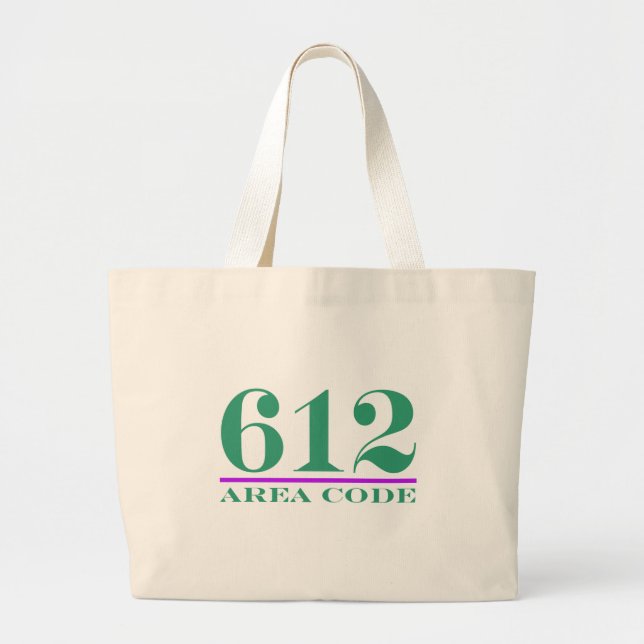 Flächencode 612 jumbo stoffbeutel (Vorne)