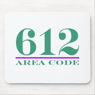 Flächencode 612 mousepad