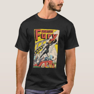 Flacher ErdT - Shirt (flaches Erdwut-Comic)