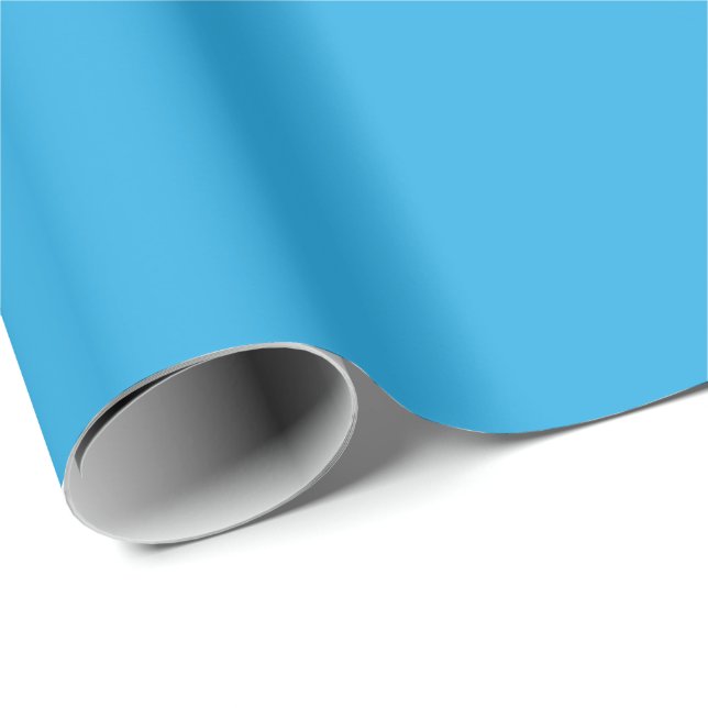 Flacher Himmelblauer Hintergrund für Web & Print Geschenkpapier (Rolleneckpunkt)
