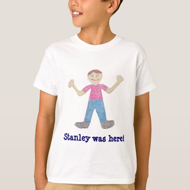 Flacher Stanley-KindT - Shirt (Vorderseite)