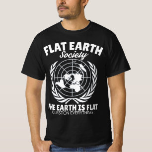 Flacherdgesellschaft die Erde ist flach klassische T-Shirt