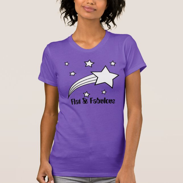 Flaches u. fabelhaftes T-Shirt (Vorderseite)