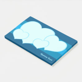 Flachherz-Icon Post-it Klebezettel