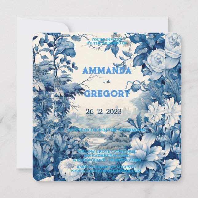 Flachkarte (Vorderseite)