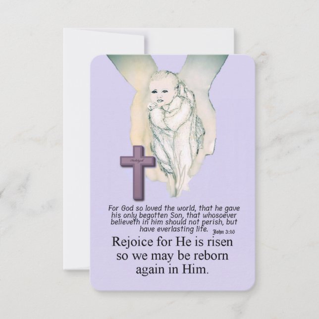 Flachkarte (Vorderseite)