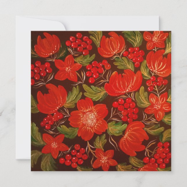 Flachkarte (Vorderseite)