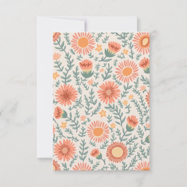 Flachkarte (Vorderseite)