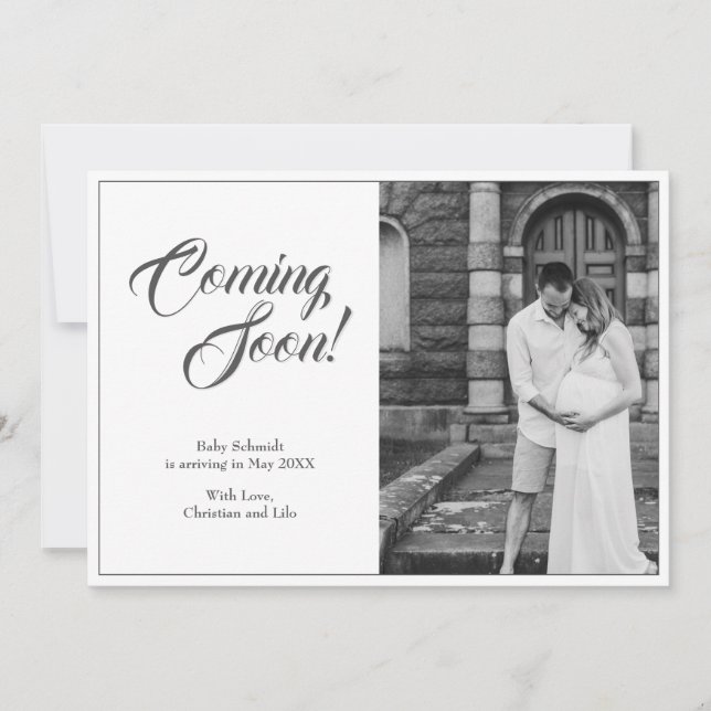 Flachkarte (Vorderseite)