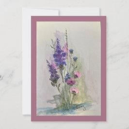 Flachkarte in Touch behalten Feiertagskarte