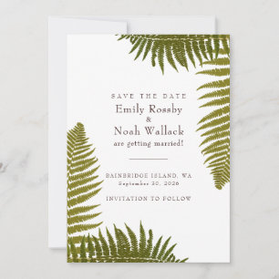 Flachkarte Save the Date