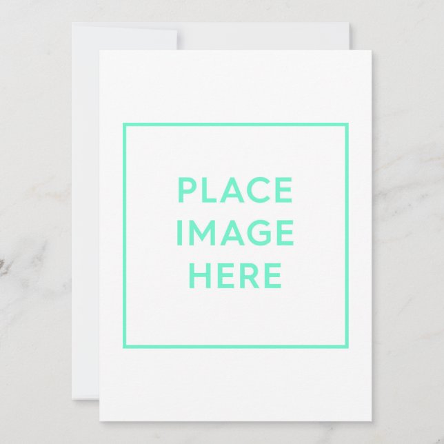 Flachkarte Save the Date (Vorderseite)