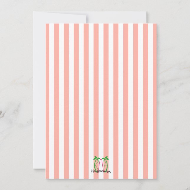 Flachkarte Save the Date (Rückseite)