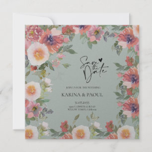 Flachkarte Save the Date