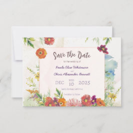 Flachkarte Save the Date