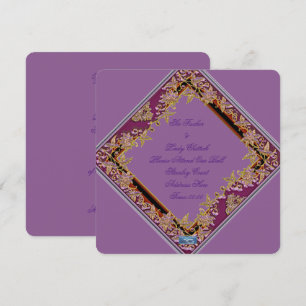 Flachkarten 11Pur(AmethystWreathe)RFPMDesign ©️ 20