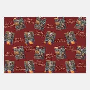 Flachpapier Set 3 Geschenkpapier Set