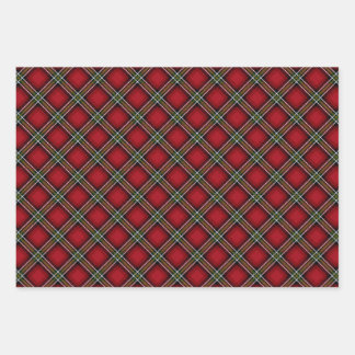 Flachpapier Set 3 Geschenkpapier Set