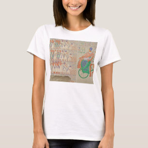 Flachrelief bei Medynet-Abou, Palast der Könige an T-Shirt