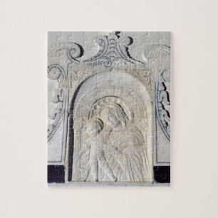 Flachrelief von Madonna und von Kind (Marmor) Puzzle