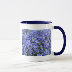 Flachs-Blumen an Longwood Gärten, Pennsylvania Tasse