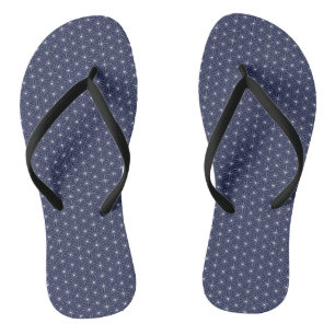 Flachsblattstrichmuster, traditionelles japanische flip flops