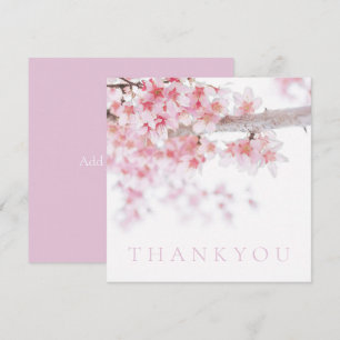 FLACHTHANKYOU KARTE : CHERRY BLOSSOMS