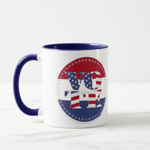 Flag 2024 V O T E USA Tasse