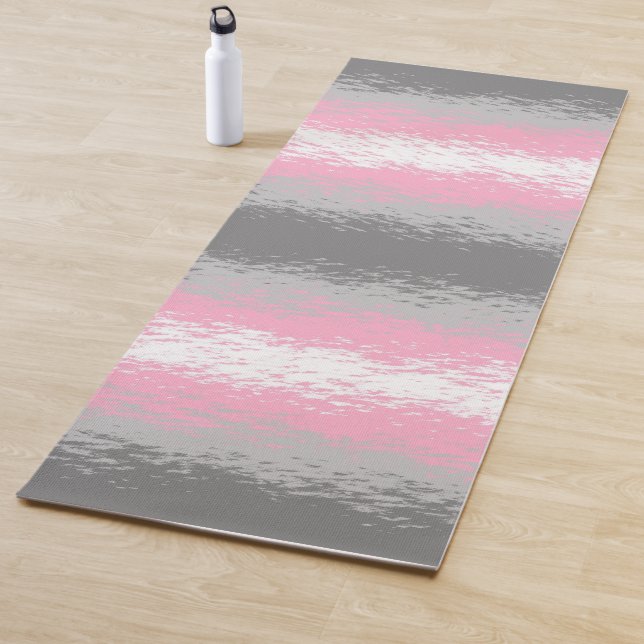Flag "abstrakt Demigirl Pride" Yogamatte (Beispiel)