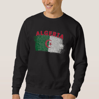 Flag Algeria Nationality State North Africa Sweatshirt