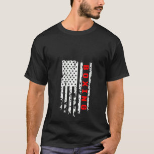Flag American Boxing Sportbekleidung T-Shirt