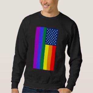 Flag American Flag mit Stars Sandymapp Sweatshirt