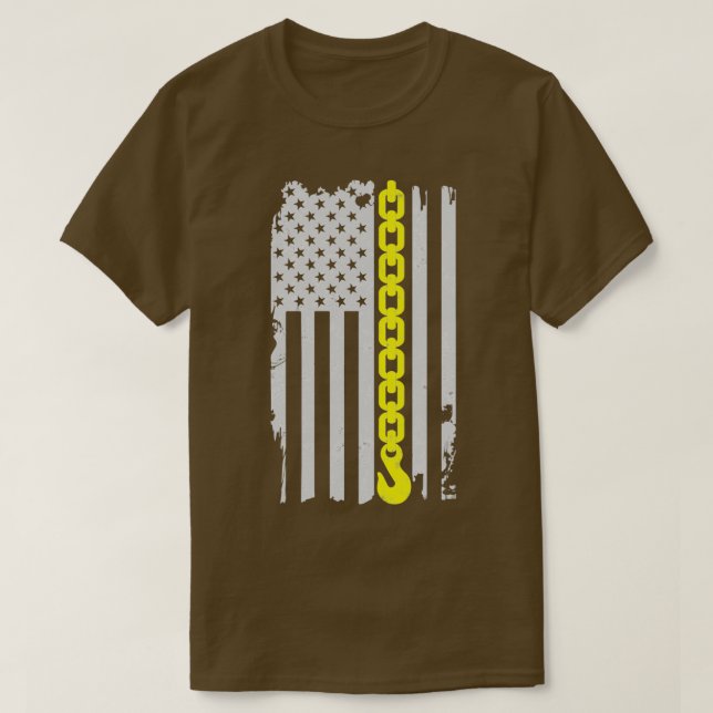 Flag American Tow T-Shirt (Design vorne)