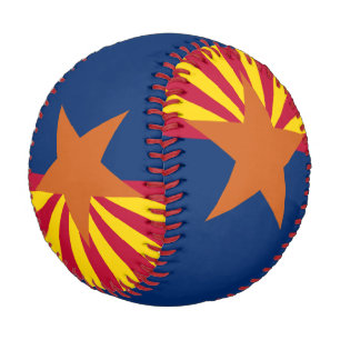 Flag Arizona: Stern, der Kupfer-Staat Baseball