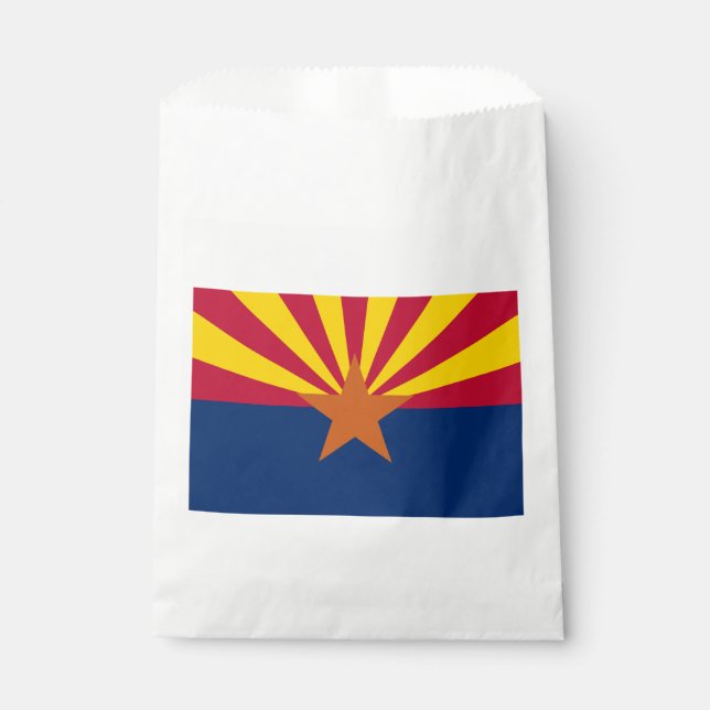 Flag Arizona: Stern, der Kupfer-Staat Geschenktütchen (Vorderseite)