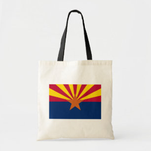 Flag Arizona: Stern, der Kupfer-Staat Tragetasche