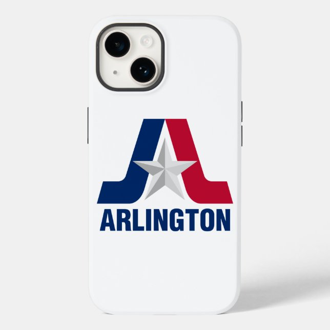Flag Arlington, Texas Case-Mate iPhone Case (Rückseite)