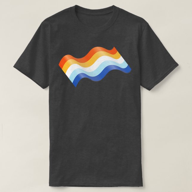 Flag AroAce Pride T-Shirt (Design vorne)