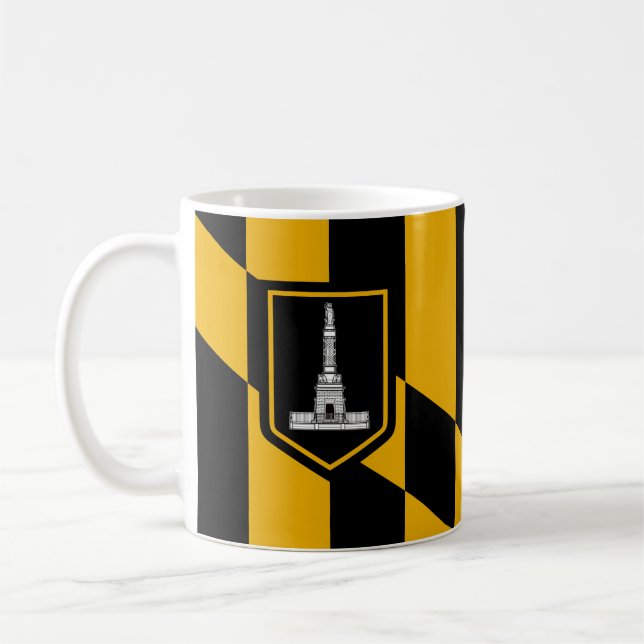Flag Baltimore Coffee Tasse (Links)