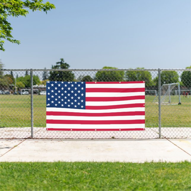 Flag-Banner der USA - USA Banner (Insitu)