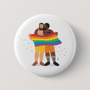 FLAG-BEAR-ERS Liebe Button