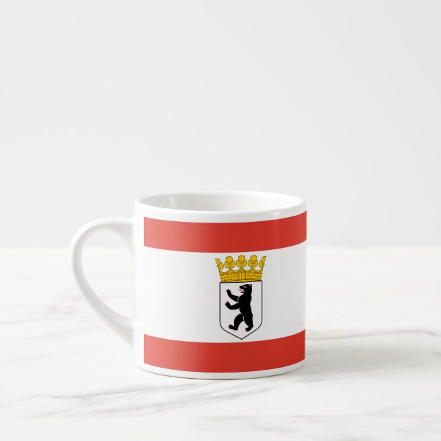 Flag Berlin Espresso Cup Espressotasse (Links)